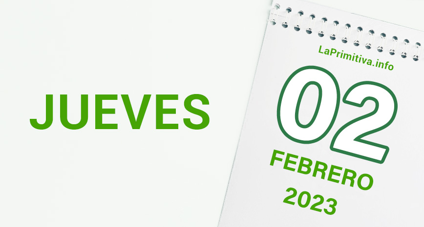 Números y acertantes en el sorteo de La Primitiva del jueves, 2 de febrero de 2023