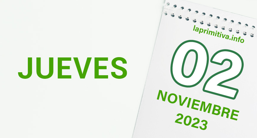 Ganadores loteria Primitiva: jueves 2 de noviembre 2023