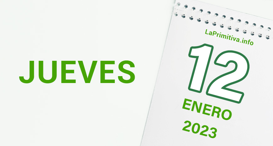 Acertantes en el sorteo de La Primitiva del jueves, 12 de enero de 2023