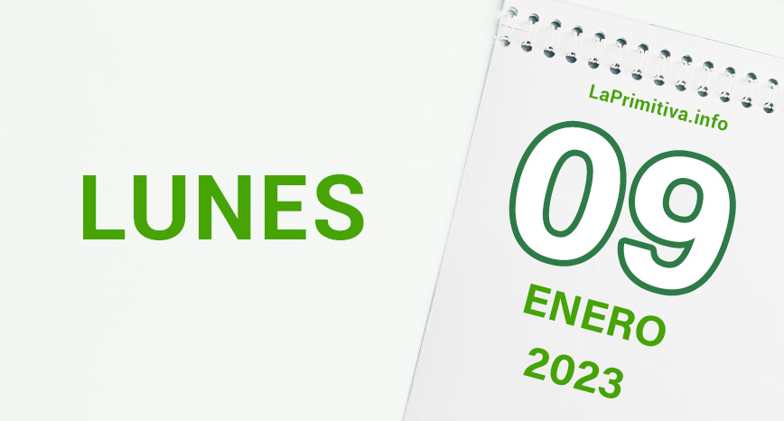 Información sobre  el sorteo de La Primitiva del lunes, 9 de enero de 2023