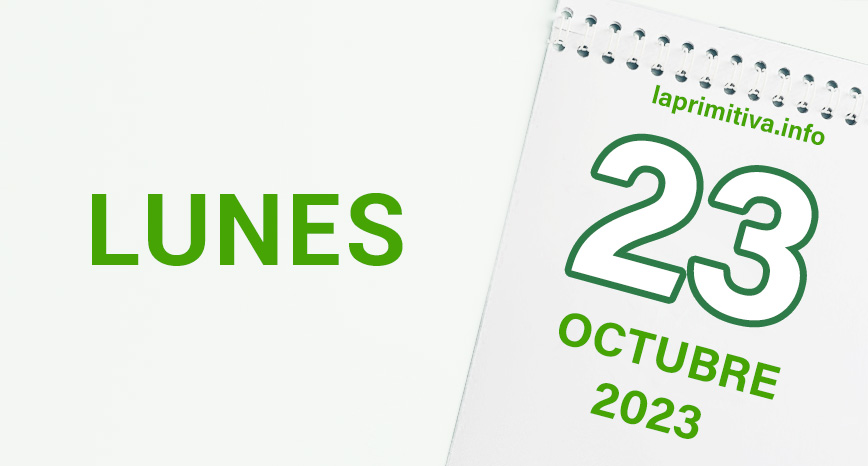 Premios de la Primitiva - 23 de octubre 2023