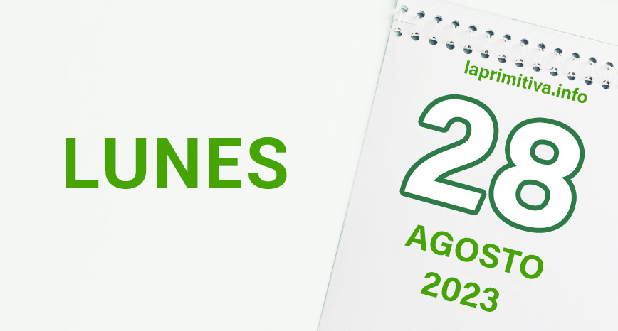 Primitiva del lunes: 28 de agosto de 2023