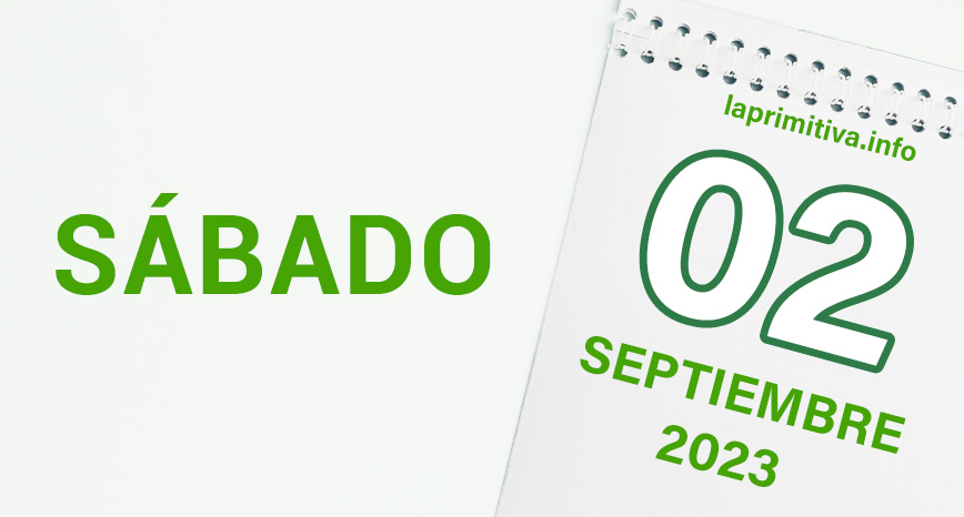 La Primitiva, premios del sorteo del día 2 de septiembre de 2023