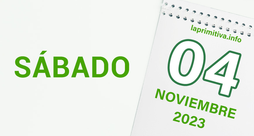 Premios de La Primitiva - 4 de noviembre de 2023