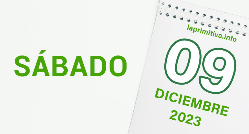 La Primitiva, acertantes del sábado 9 de diciembre de 2023