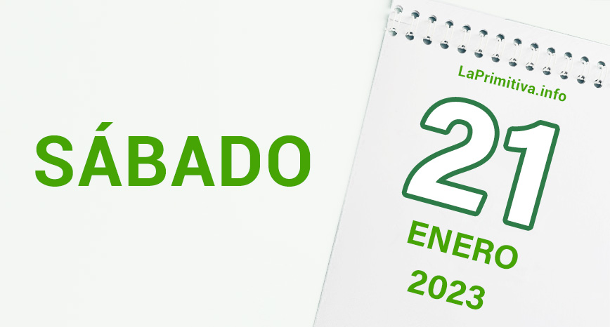 Información sobre el sorteo de la Primitiva del sábado, 21 de enero de 2023