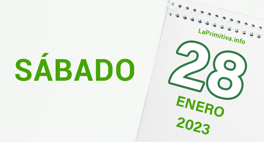 Datos del sorteo de la Primitiva del sábado 28 de enero de 2023