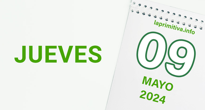 La Primitiva, jueves 9 mayo de 2024