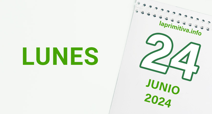 La Primitiva, lunes 24 de junio 2024