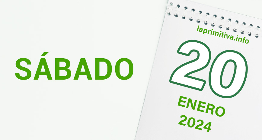 La Primitiva, sorteo 20 de enero 2024