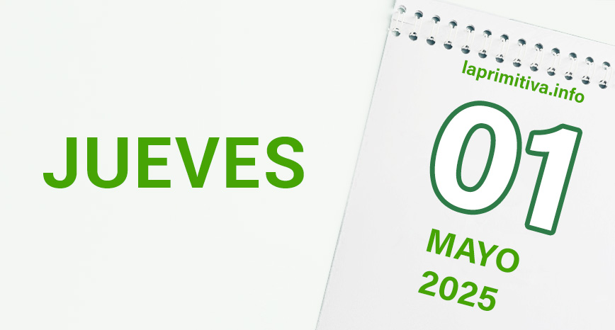 La Primitiva, jueves 1 de mayo 2025