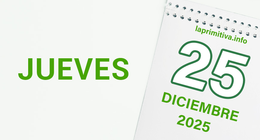 La Primitiva, jueves 25 de diciembre 2025