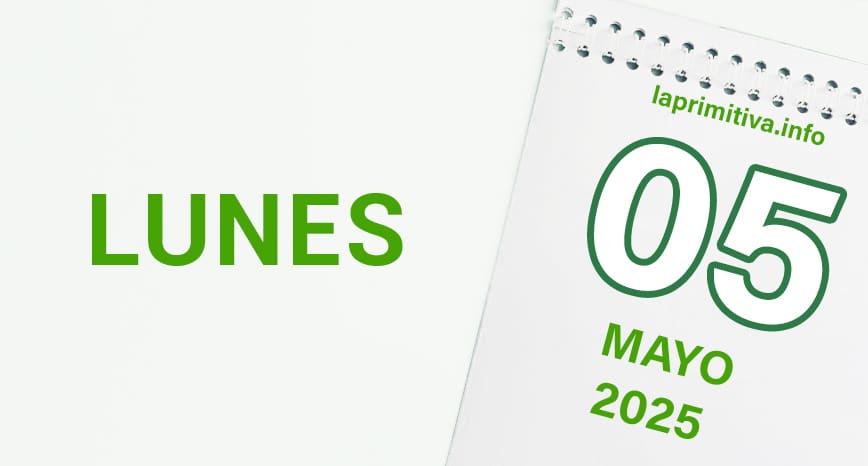 La Primitiva, lunes 5 de mayo 2025