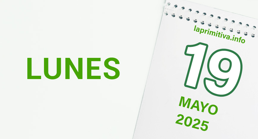 La Primitiva, lunes 19 de mayo 2025