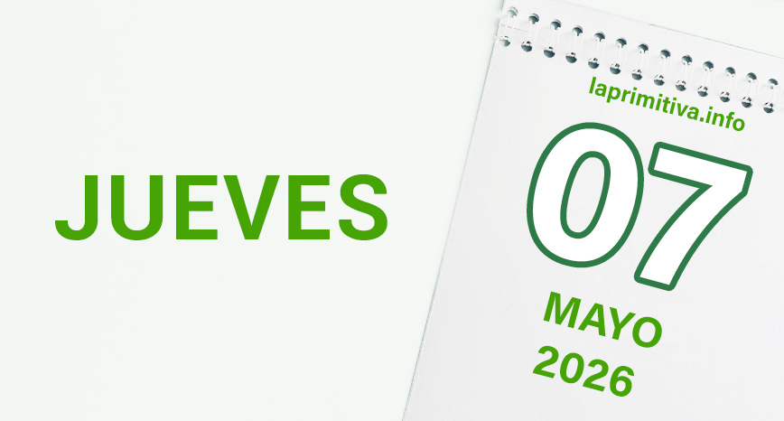 La Primitiva, jueves 7 de mayo 2026