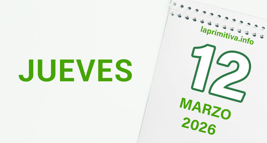 La Primitiva, jueves 12 de marzo 2026