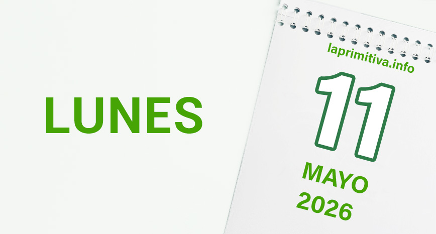 La Primitiva, lunes 11 de mayo 2026