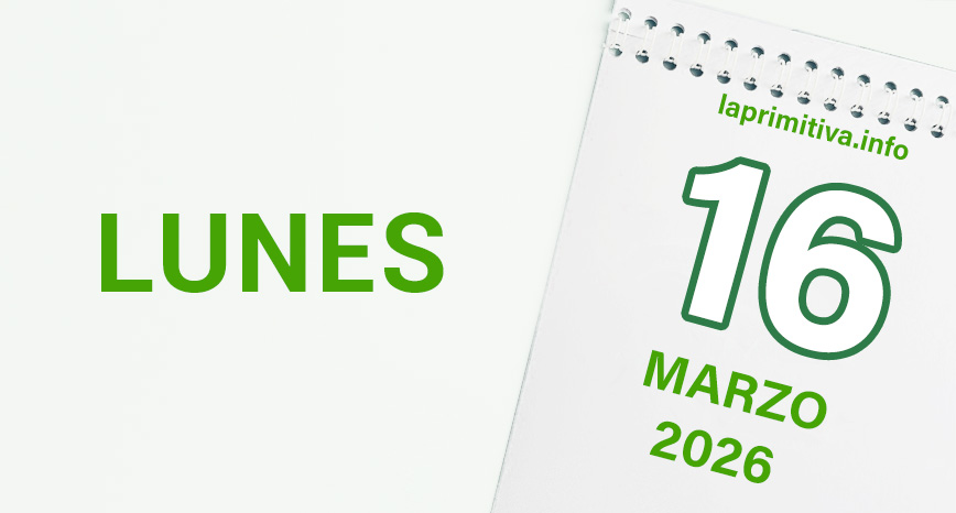 La Primitiva, lunes 16 de marzo 2026