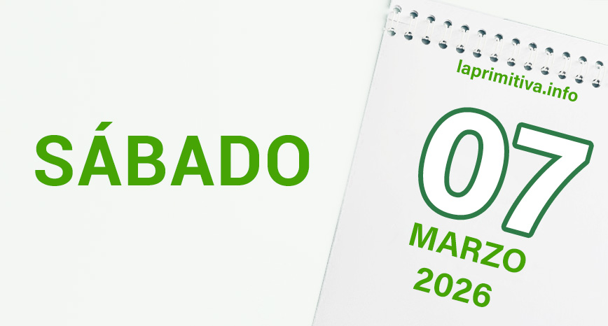 La Primitiva, sábado 7 de marzo 2026