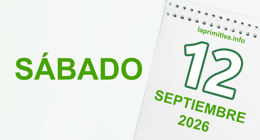 La Primitiva, sabado 12 de septiembre 2026
