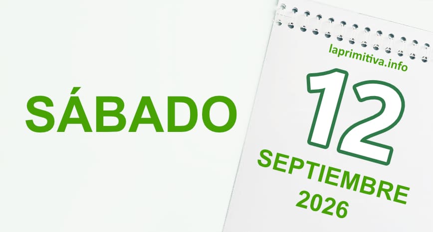 La Primitiva, sabado 12 de septiembre 2026