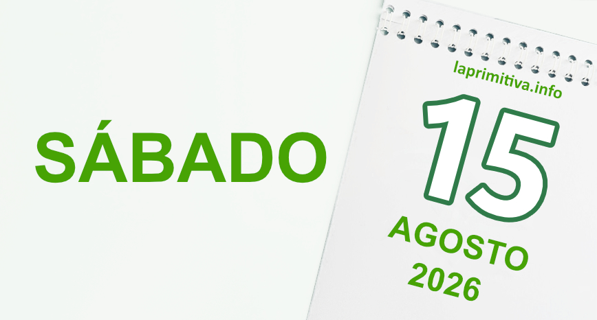 La Primitiva, sabado 15 de agosto 2026