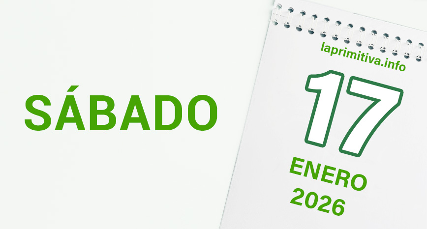 La Primitiva, sábado 17 de enero 2026