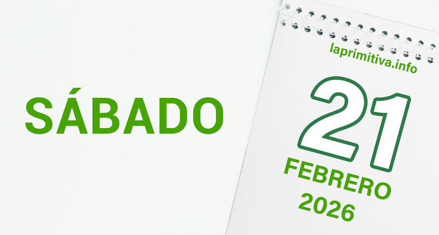 La Primitiva, sábado 21 de febrero 2026