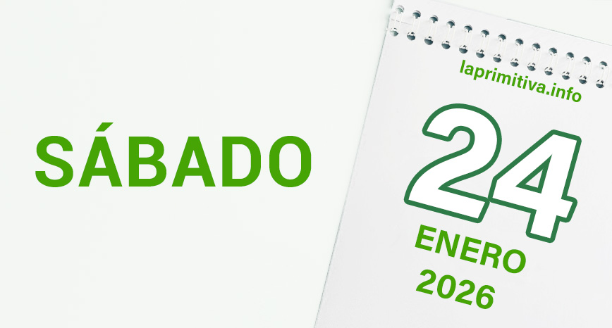La Primitiva, sábado 24 de enero 2026