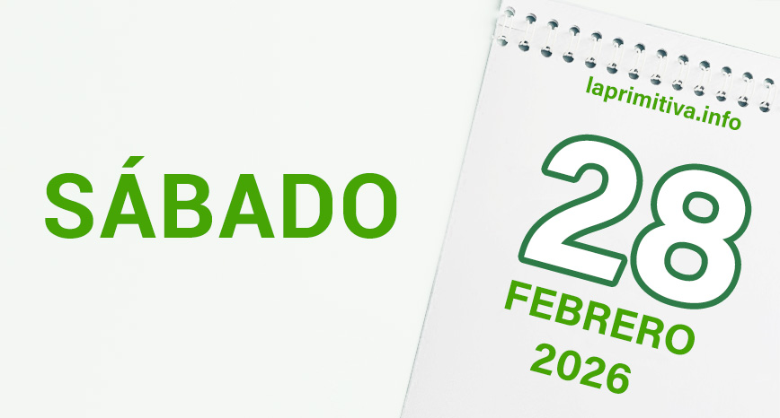 La Primitiva, sábado 28 de febrero 2026