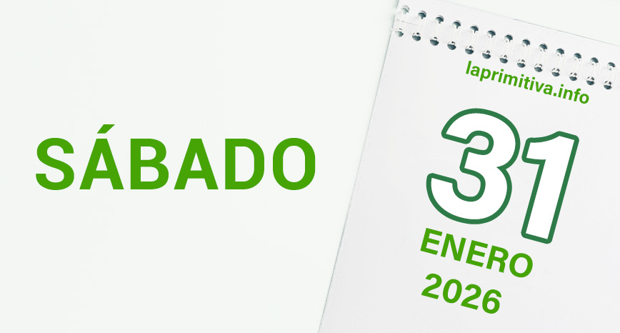 La Primitiva, sábado 31 de enero 2026